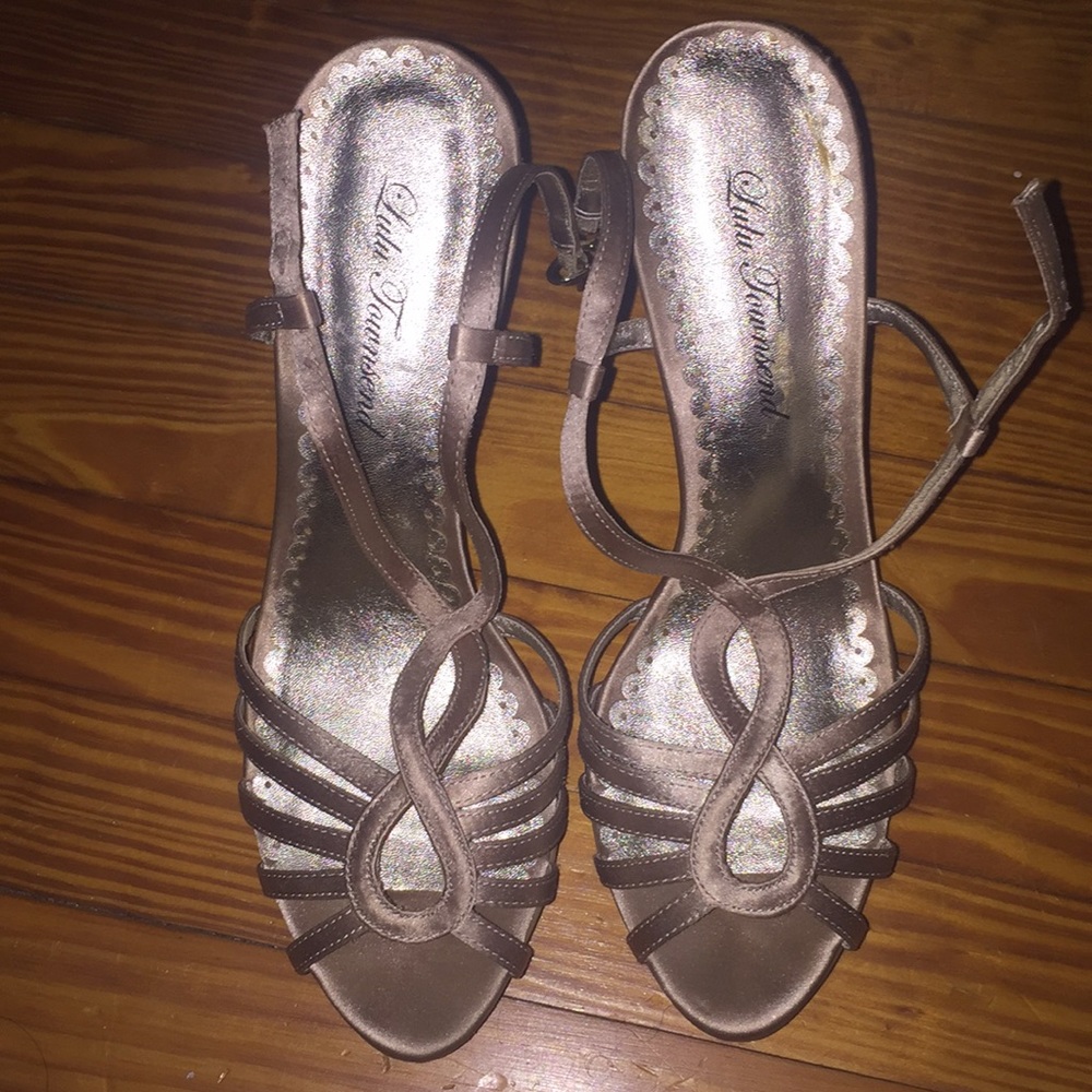 Glittery Gold Heels